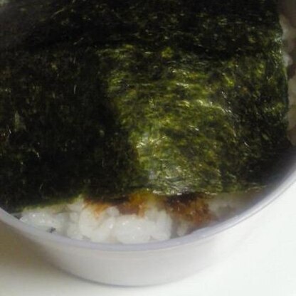 主人のお弁当に、焼き海苔で作りましたが美味しかったと喜んでくれました(^-^)